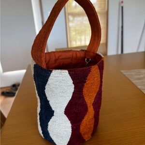 COLORFUL MINI CYLINDRICAL BUCKET BAG